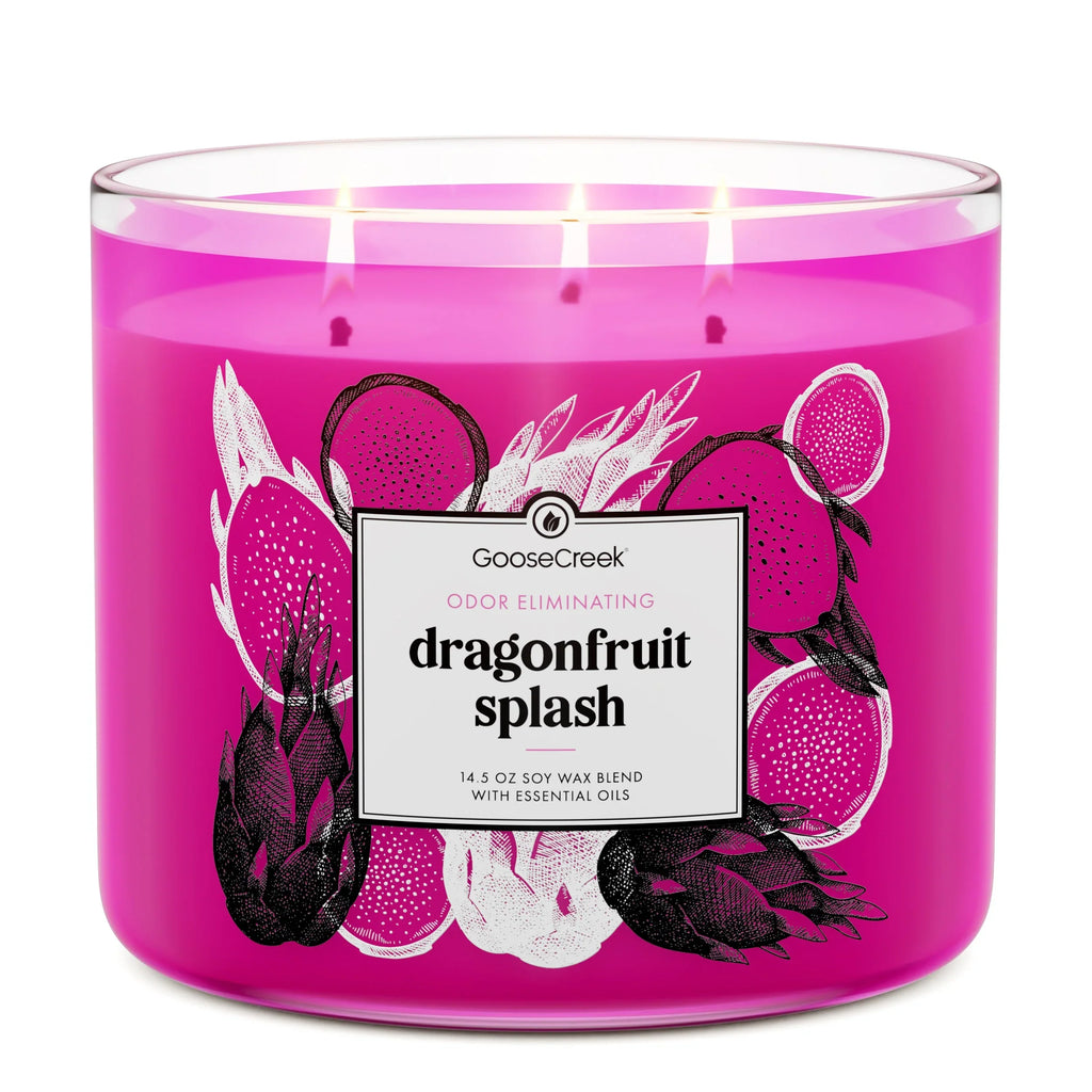 Odor Eliminating Dragonfruit Splash 3-Wick Candle