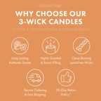 Orange Blossom 3-Wick Candle