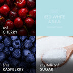 Red, White & Blue 3-Wick Candle