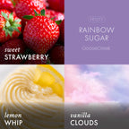 Rainbow Sugar 3-Wick Candle