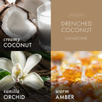 Drenched Coconut 3-Wick Candle