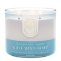 Wild Mint & Birch Aromatherapy 3-Wick Candle