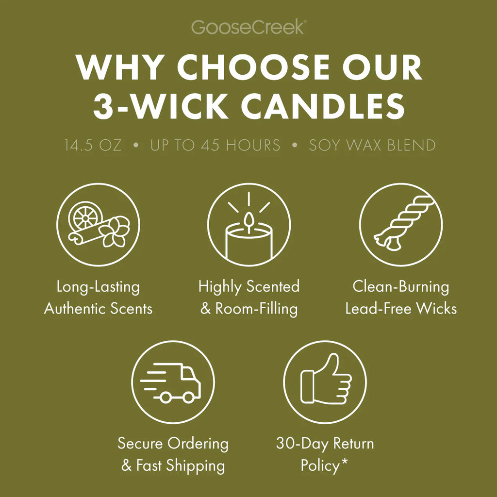 Gardenia Petals 3-Wick Candle