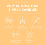 Peach Rings 3-Wick Candle