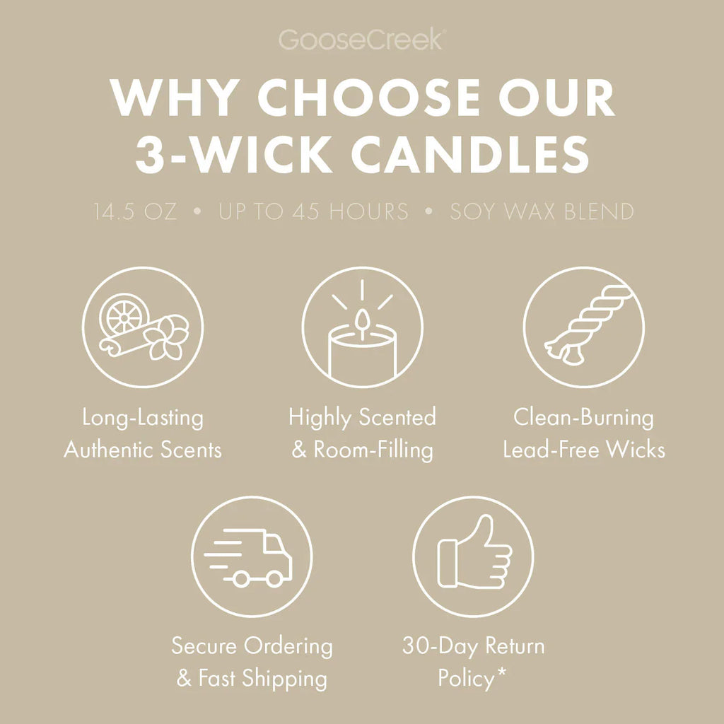 Vanilla Sands 3-Wick Candle