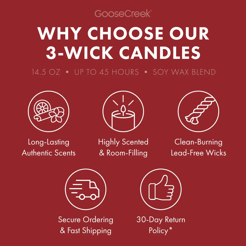 Apple Bourbon 3-Wick Candle