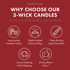 Apple Bourbon 3-Wick Candle