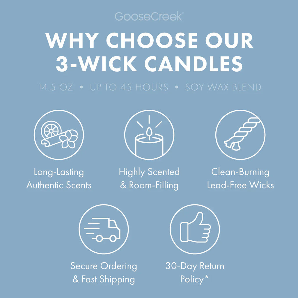 Blueberry Funnel Cake 3-Wick Candle