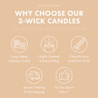 Sunlit Shores 3-Wick Candle