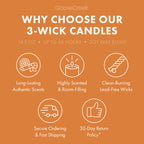 Perfect Day 3-Wick Candle