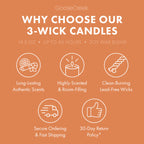 Orange Cream Sherbet 3-Wick Candle