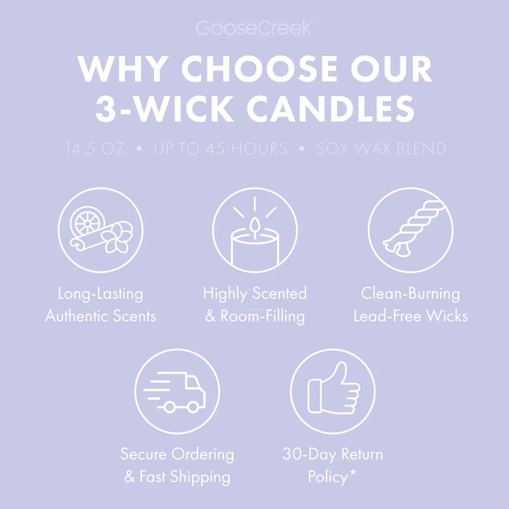 Wildberry Wisteria 3-Wick Candle